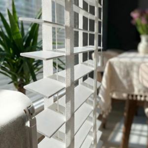 beyaz ahşap jaluzi 50mm