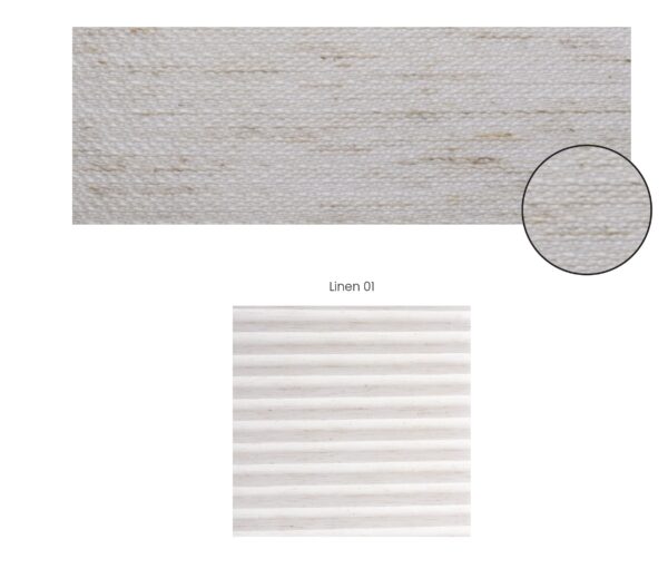 Plicel perde Linen Keten