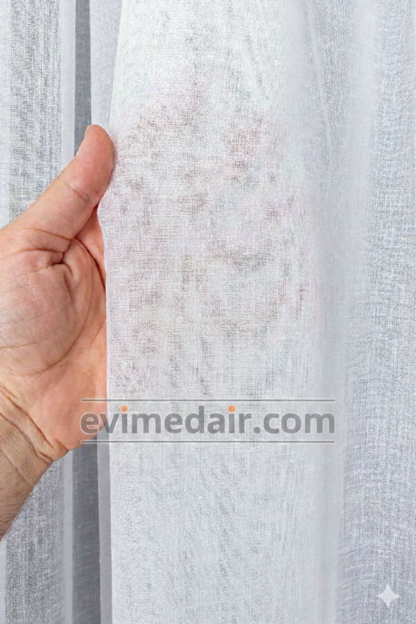 burgu Çizgili tül perde