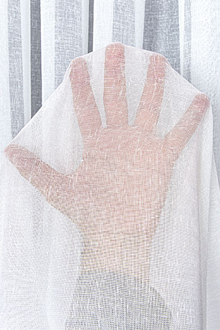 burgu Çizgili tül perde