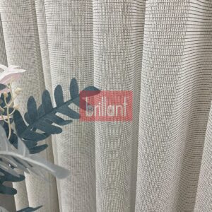 grİ renk modern dokulu Örme tül perde