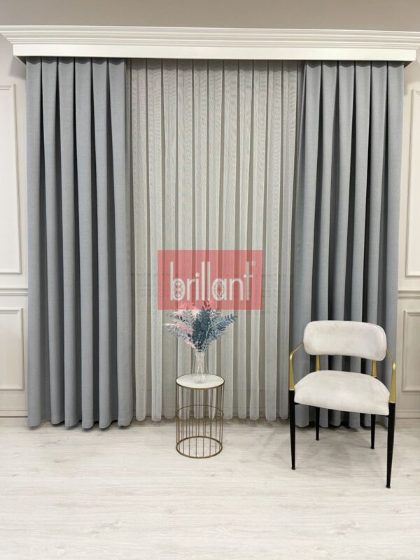 grİ renk modern dokulu Örme tül perde grİ renk modern dokulu Örme tül perde