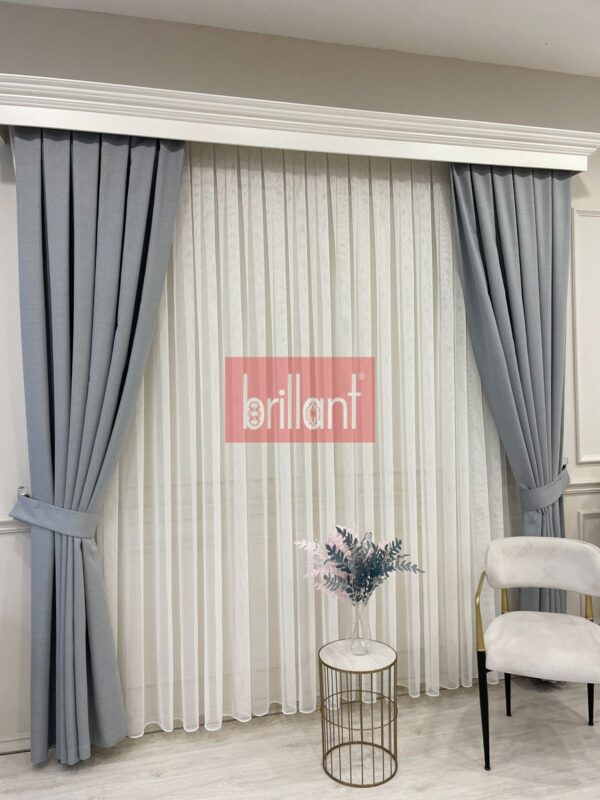 ekru(kirik beyaz) renk modern dokulu Örme