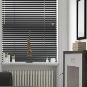 Siyah Alüminyum Jaluzi Perde - 25m